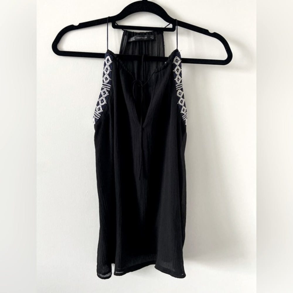 Zara Trafaluc Sheer‎ Top Medium